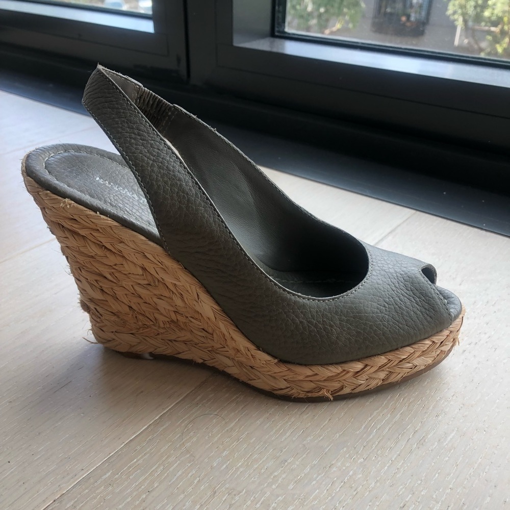 Banana Republic Olive Green Espadrilles